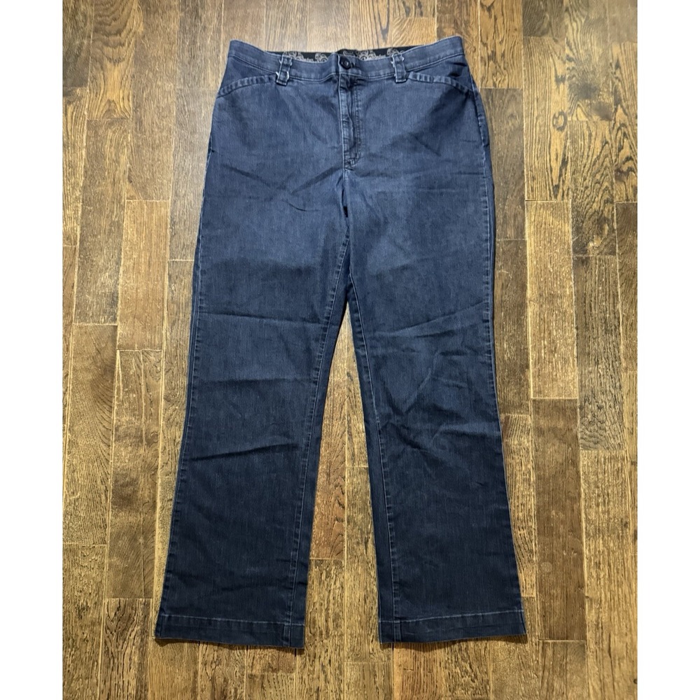Lee Trouser‎ Blue Jeans Womens Size 16 Medium Comfort Waistband High Rise